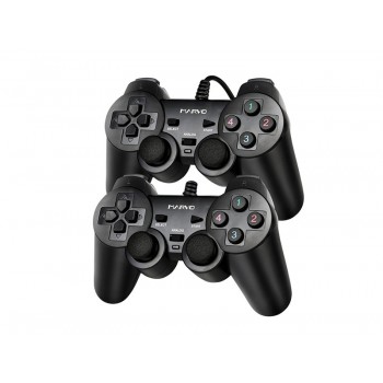 Marvo GT-007 USB Wired Gamepad Controller Joystick for PC - Pack of 2