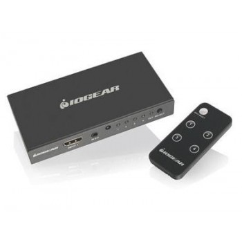 IOGEAR Commutateur HDMI à 4 ports 4Kx2K avec télécommande