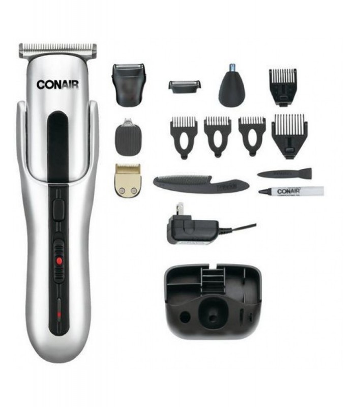 Conair 17 Pieces Set Cordless Rechargeable Trimmer