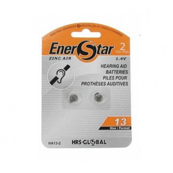 Hearing Aid Battery 13 - Pack of 2