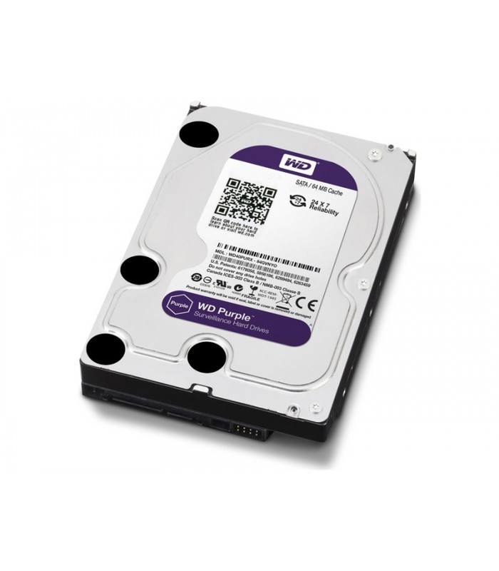 Western Digital Purple Disque Dur Interne 3,5 pouces 1 To SATA 6.0Gb/s