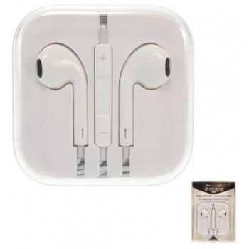 Escape stereo earphones with microphone and volume control