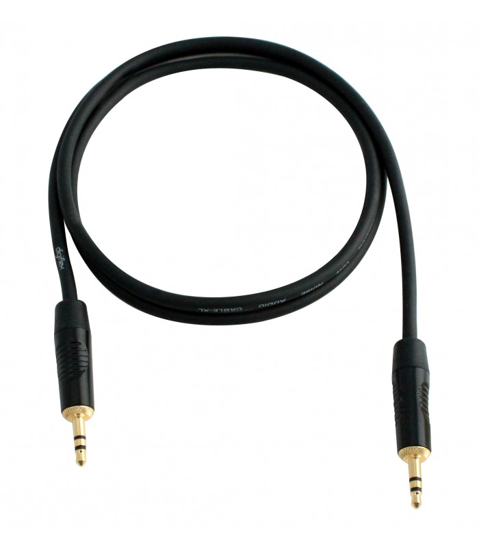 Câble stéréo TRS mini de la série Performance 1/8 3.5mm de Digiflex - 10 pi.
