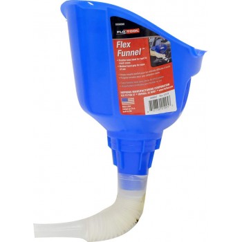 FloTool Flexible Funnel With Tube 5" D x 13" L 