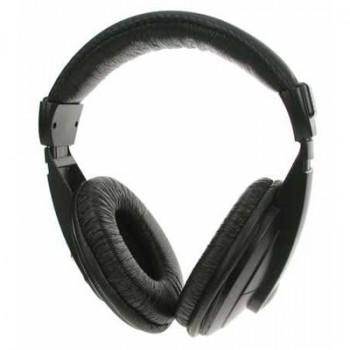 Headphones stereo black