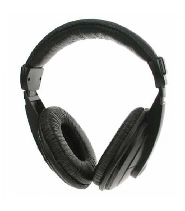 Headphones stereo black