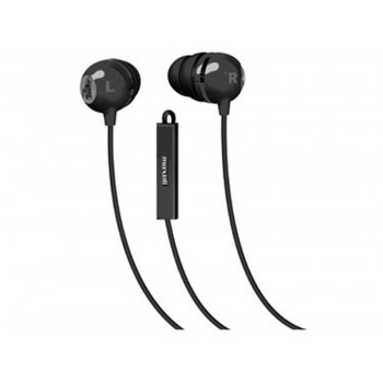 Maxell Classic Buds Stereo In-Ear Earbuds With Microphone & Remote (Black)