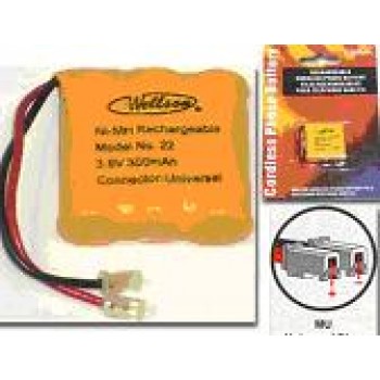 Wellson Piles rechargeables pour téléphone sans fil