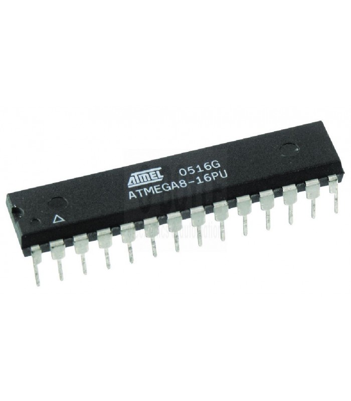 Microcontrôleur ATMEL DIP-28 ATMEGA8-16PU
