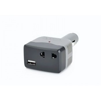 12V to 110-220V AC and USB Inverter, 50W