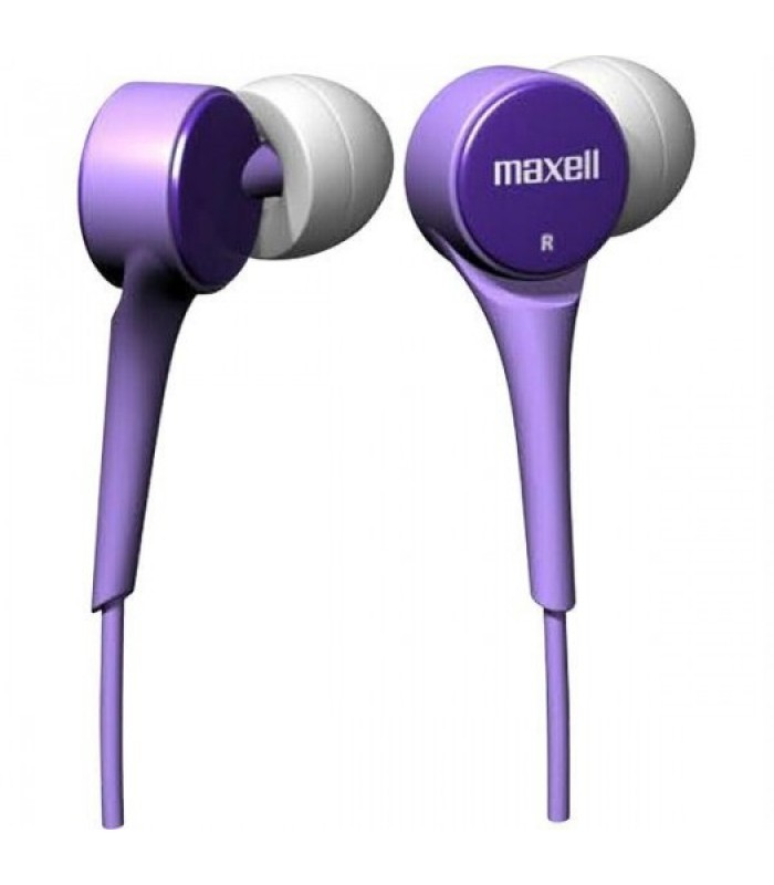 Maxell JT Juicy Tunes Earphone - Purple