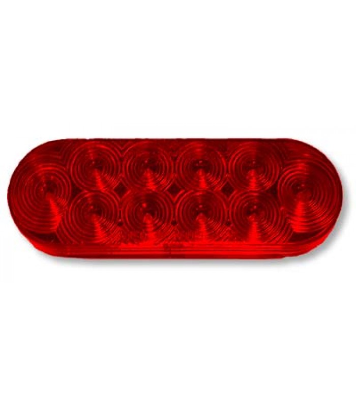 6″ Oval Sealed LED Stop/Tail/Turn Lamp