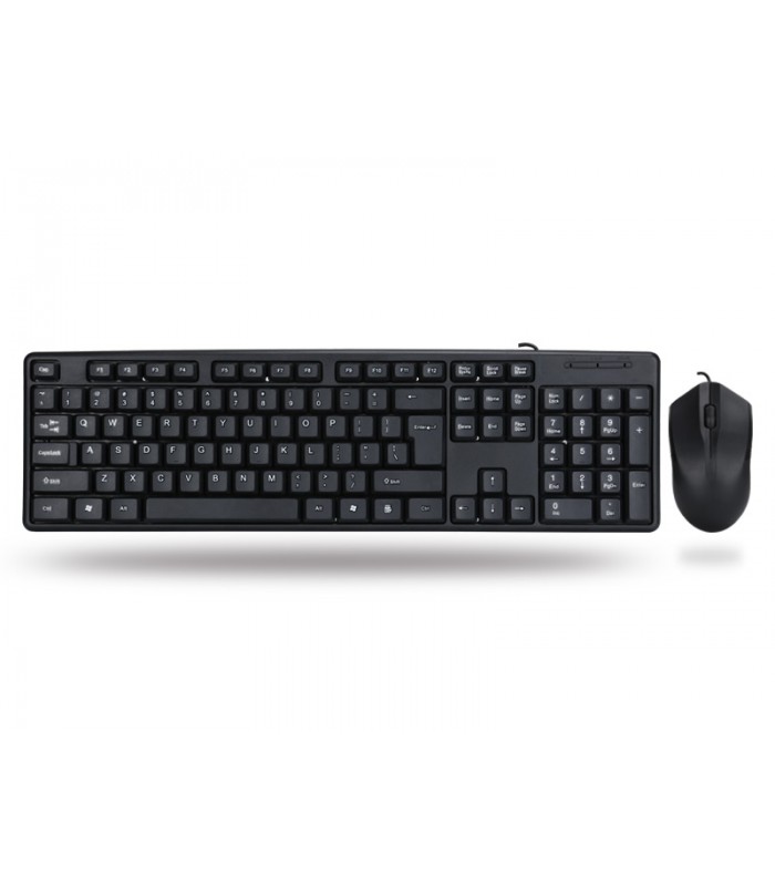 Speedex USB2.0 Keyboard and Mouse Combo - Black