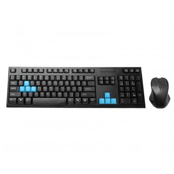 Speedex Wireless Keyboard and Optical Mouse - 2.4 GHz Wireless