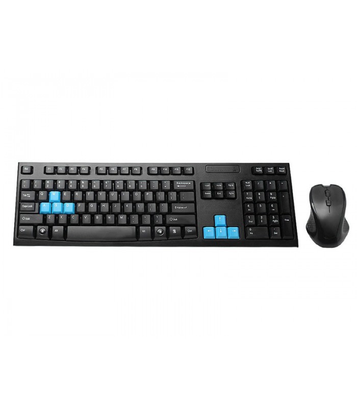 Ensemble de clavier sans fil 2.4Ghz et souris optique sans fil de Speedex