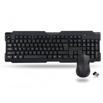 Speedex Wireless 2.4Ghz keyboard and mouse Stylish design desktop combo kit