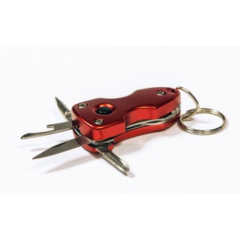 PowerDEL Multi-Function Keychain with LED Light 7-in-1