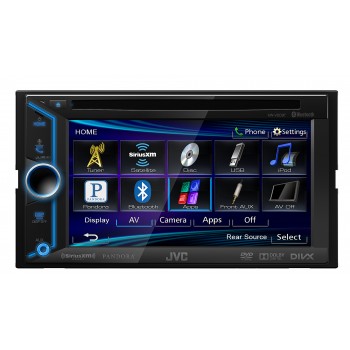 Radio D'auto JVC KW-V20BT Multimédia 2 DIN écran tactile de 6.1 po.