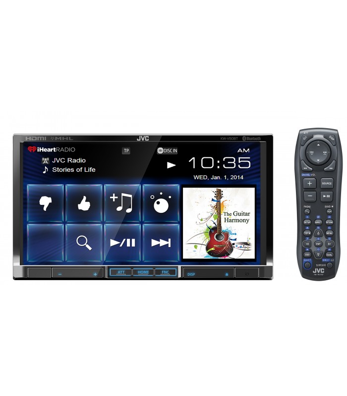 Radio Dauto JVC Multimédia 2 DIN écran tactile de 7 po.