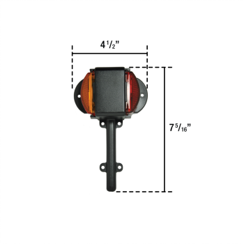 Uni-Bond LED (3 Diodes) Fender Mount Clearance Marker Lamps – Curb Side