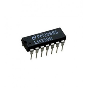 LM339N DIP-14 Quad Single Supply Comparator
