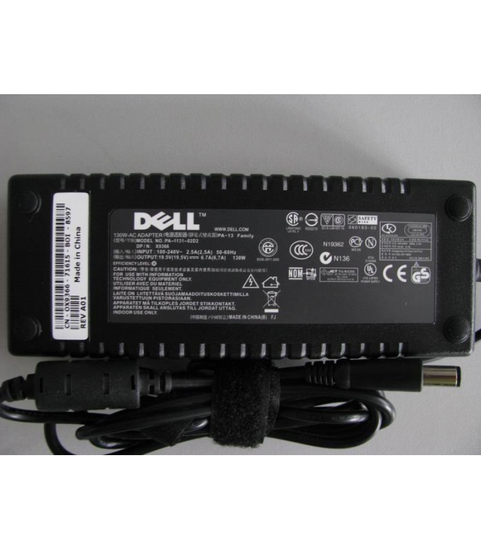 Dell PA13 Adaptateur CA 19.5V-6.7A (7.4x5.0mm)