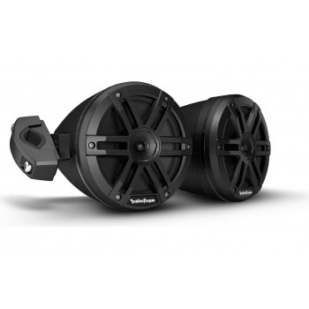 Rockford Fosgate 6.5" Powersports Speaker - 65W RMS - Black - Pair