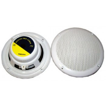 Power Pro Audio 200 Watts 6.5'' White Marine Speakers