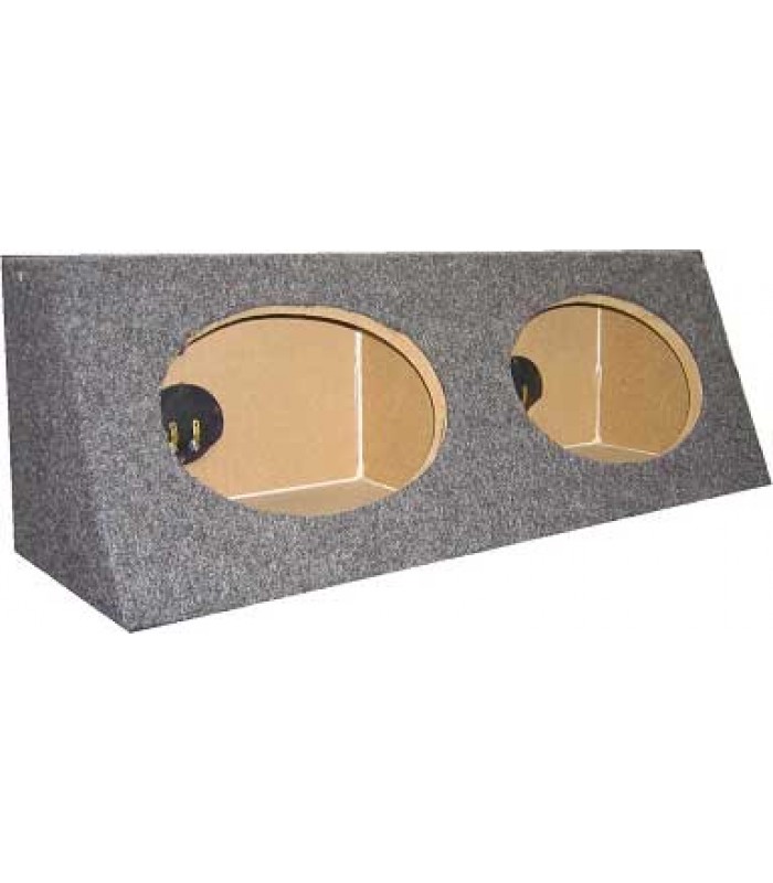 Caisson pour haut-parleur 6 x 9 double dauto de Power Pro Audio