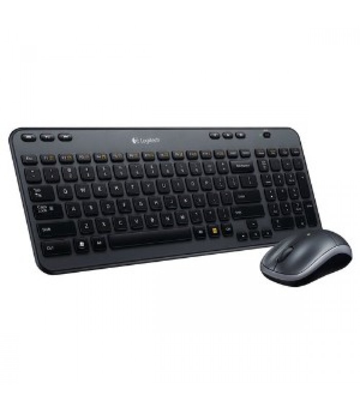 Logitech Wireless Desktop Mk360 With Keyboard and Portable Mouse