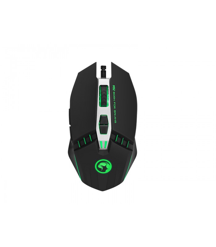 Marvo M112 USB2.0 4000DPI, souris de jeu à rétroéclairage 7 couleurs