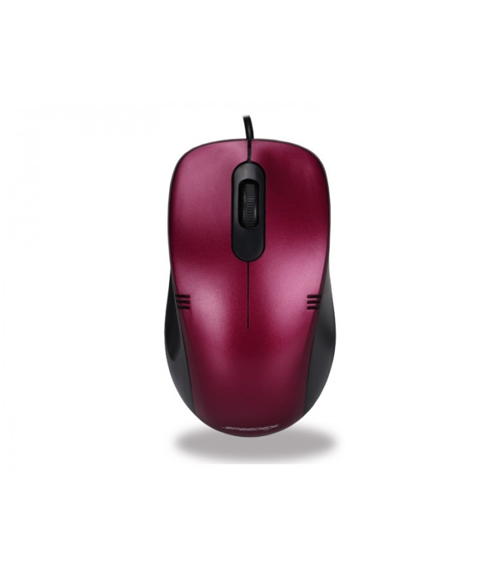 Souris optique de bureau Speedex USB2.0 - Rouge