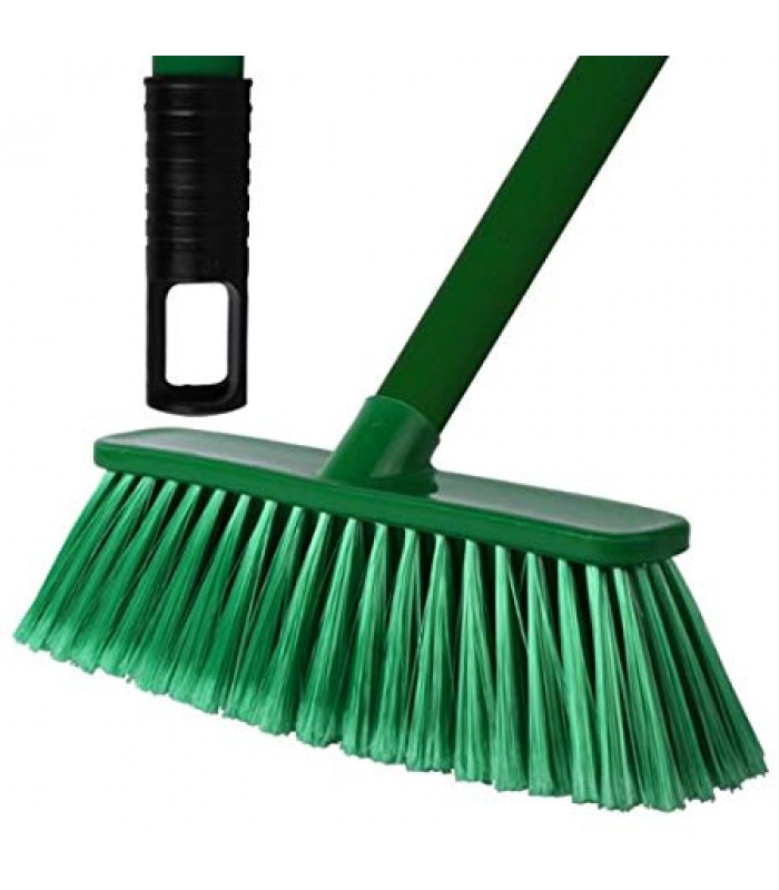 KODIAK DELUXE OUTDOOR BROOM WITH HANDLE