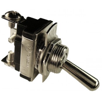 Interrupteur à levier unipolaire bidirectionnel (SPDT) avec manche de type baguette métallique de Pico