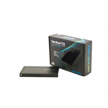 Boitier externe pour disque dur 2.5'' SATA, aluminium, noir, USB 2.0 de Nexstar TX