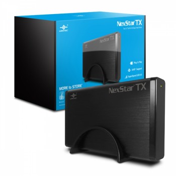 Vantec USB 3.0 Hard Drive External Enclosure for 3.5” SATA III 6Gbps HDD