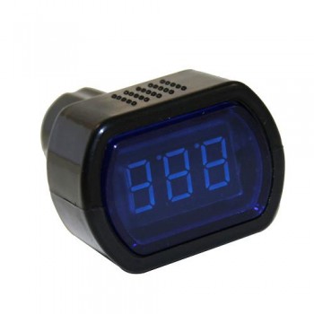 Voltmètre numérique pour allume-cigare 12V