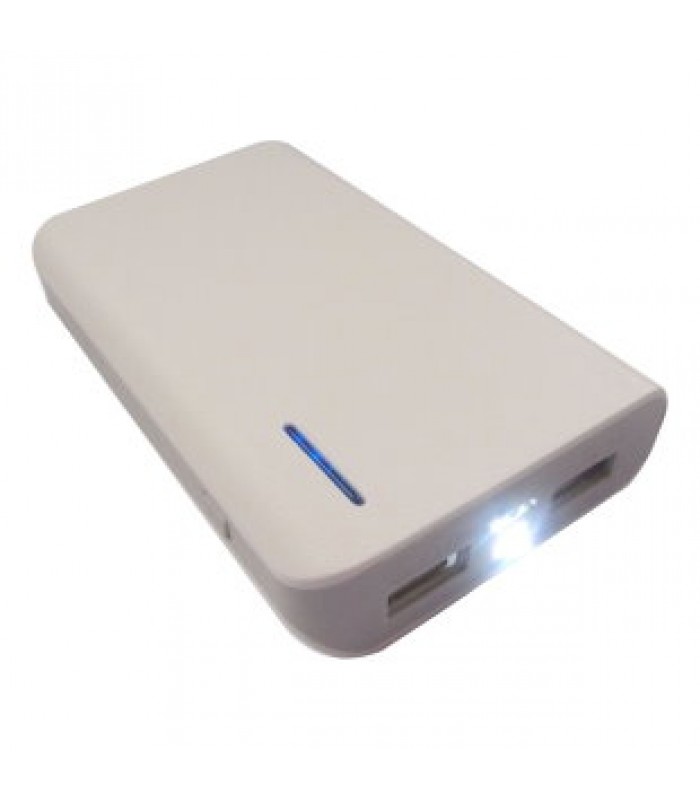 Eclipse Pro 6000mAh Portable Power Bank with Charge indicator & Torch