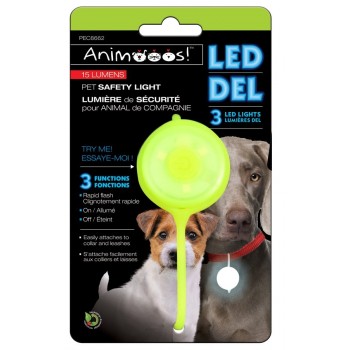 Lumière de sécurité pour chiens DEL