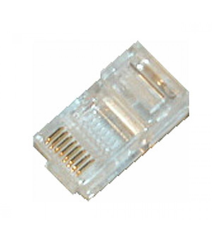 Yesa Modular plug 10 pins for round cable - Pack of 100
