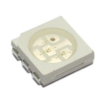 DEL PLCC-6 5050 RGB Rouge Vert Bleu 1500mcd - Paquet de 10