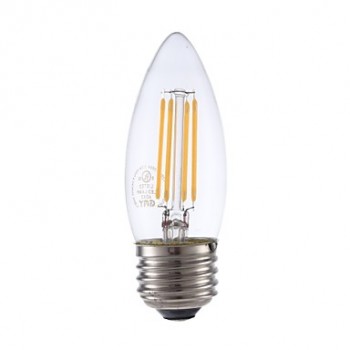 Ampoule DEL B10 Medium 4 Watt 2700K Blanc Chaud de Luminus Basix