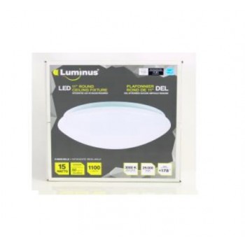 LUMINUS LED 15W 11" ROUND CEILING LIGHT 3000K