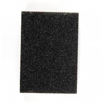 Éponge de ponçage 4 po x 3 po x 1 po (grain 120) carbure de silicium