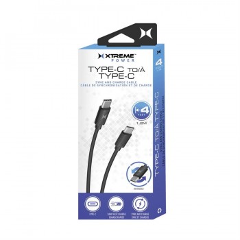 Xtreme 4 ft. Type-C to Type-C USB