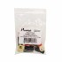 PureVolt Gold Plated Ring Terminal - # 10 Screw - 10-8 AWG - Black / Red - 5 pairs