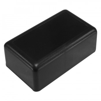 PureVolt Boîtier en plastique ABS – noir - 25 mm x 35 mm x 60 mm