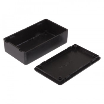 PureVolt Boîtier en plastique ABS - 40 mm X 70 mm X 23 mm - Noir