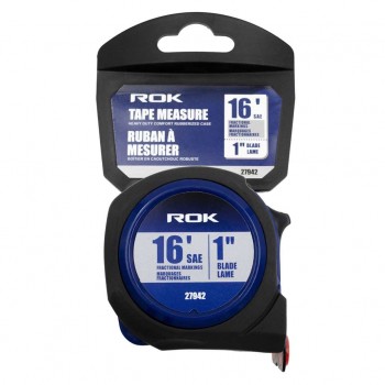 ROK 16 ft. Fractional Tape Measure