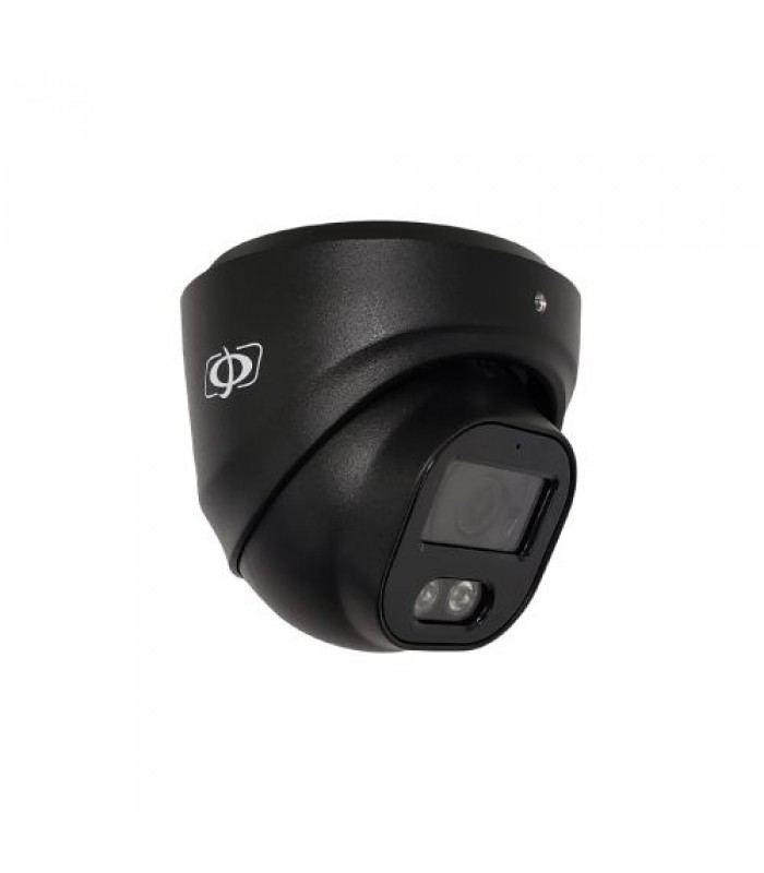 Caméra Dome 2MP TVI, CVI, AHD, CVBS - Objectif fixe - IR - IP66 - Noir - 2,8 mm